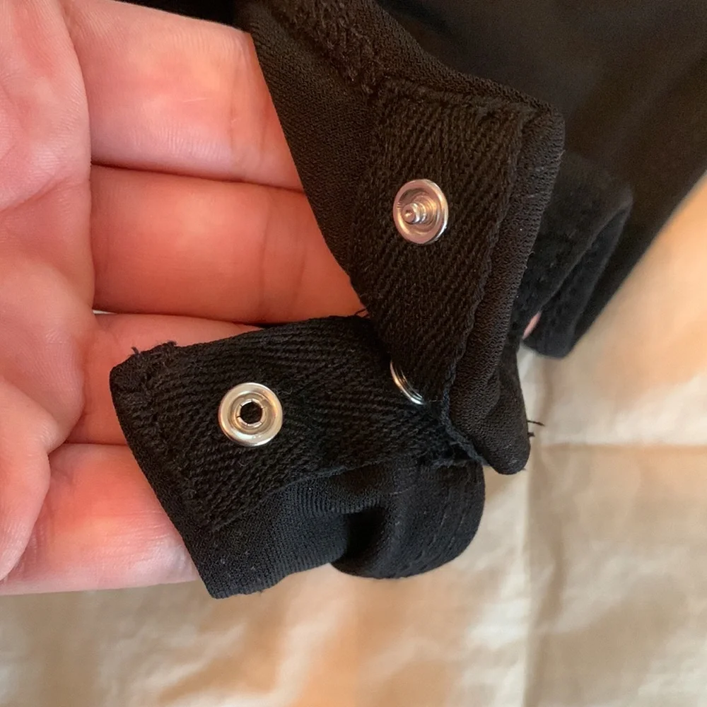 Black Chain-Strap Bodysuit